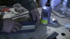 шкатулка для сктечбука из мореного дуба и маслины