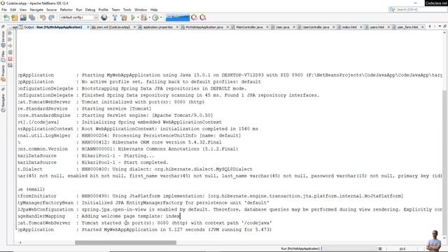 How to Run Spring Boot project in Apache NetBeans