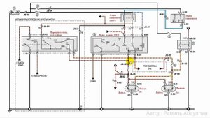 Kia Spectra. Головные фары. Анализ работы схемы