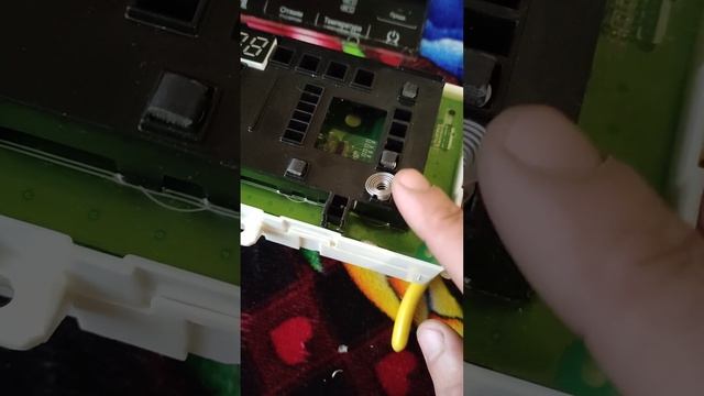 Ремонт сенсорной панели стиральной машины LG. смотреть онлайн