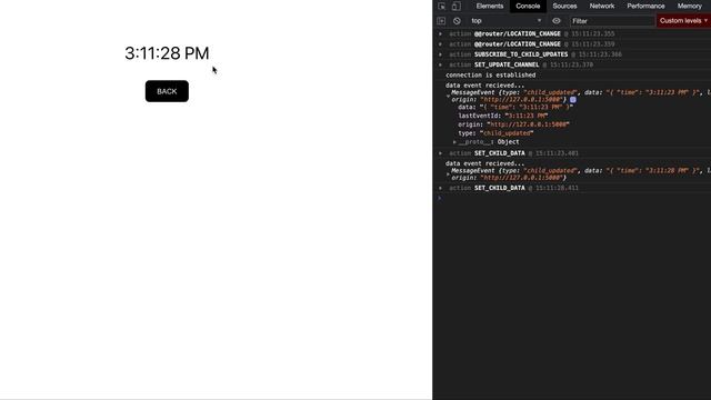 Server Sent Events Demo смотреть онлайн