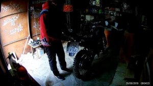 Racer panther 300\замена стопаря\видос 1