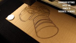 Laser Cut Cardboard 3D Mandala
