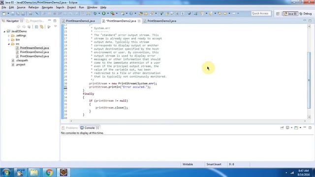 What is out and err fields of PrintStream? | Java IO | Java Tutorial