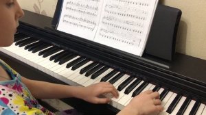 Дождик - С. Майкапар. Детская пьеса (1 класс, фортепиано)