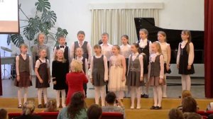 20 Всюду музыка живет, исп  Хор младших классов