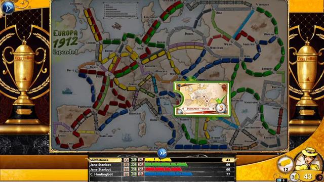 Let's Play Ticket to Ride- More European adventures! смотреть онлайн