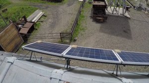 Солнечная Электростанция.  Как влияет тень на мощность панелей.