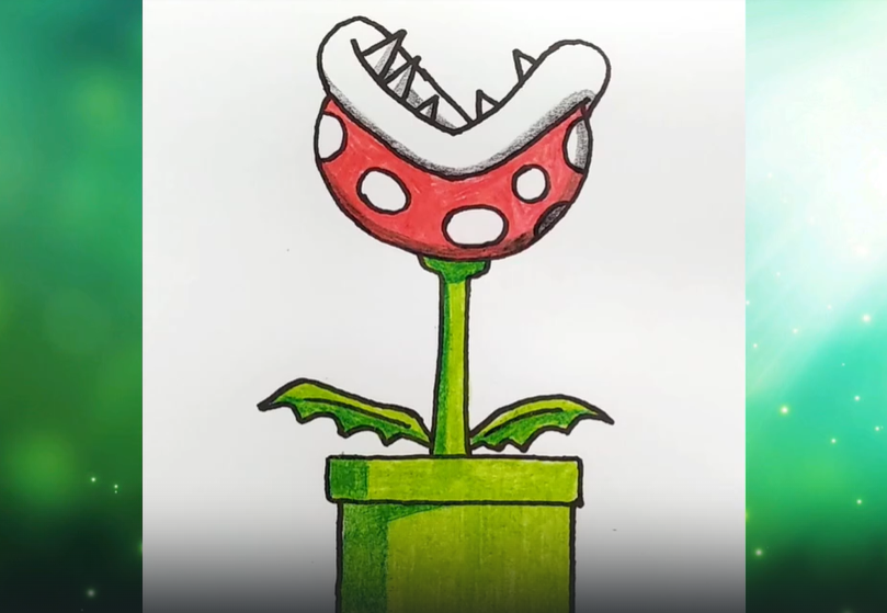 Растение-Пиранья из Super Mario смотреть онлайн