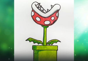 Растение-Пиранья из Super Mario