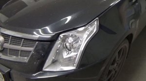 Cadillac SRX II Рестайлинг -ремонт фар с заменой линз HELLA 3R ( 5S )