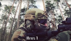 ARES 1 формфактор Air-frame баллистический шлем, материал - кевлар от Olympus armor