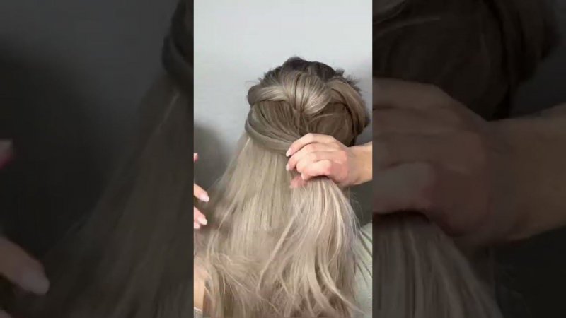 Попробуй эту прическу!✨ Try this hairstyle  #hairideas #hairstyletutorial #shorts #прически