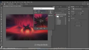 Abstract Twisted Light Fibers Effect in Photoshop.. #video #youtube