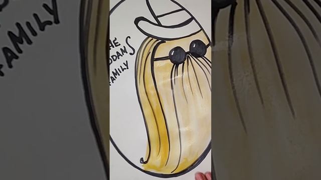 ? How to Draw & Color a Cousin Itt ? #cousinitt ? The Addams Family ✏️Tutorial?️Easy? смотреть онлайн