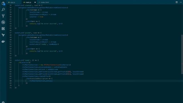 Lab 1 5 RTCPeerConnection смотреть онлайн