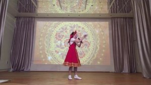 Русская народная песня "Я на горку шла". Смирнова Таисия