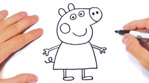 Как нарисовать Свинку Пеппу | How to draw Peppa Pig