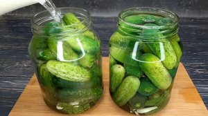 Обалденно Хрустящие Маринованные Огурцы На Зиму!! Рецепт просят все!!