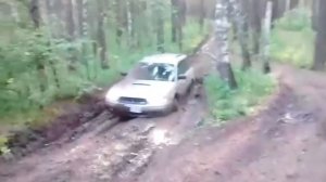 Subaru Legacy Lancaster 3.0 VDC off-road mud часть4