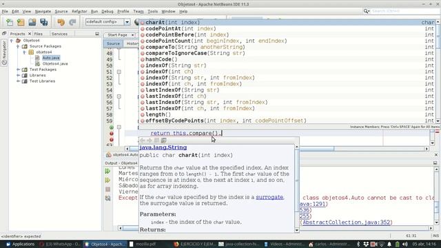 Java SE 0146 Método compareTo смотреть онлайн
