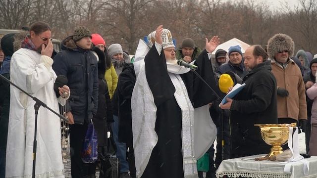 Крещение Господне. Докучаевск. 2022г. смотреть онлайн