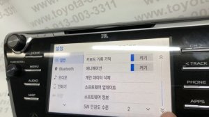Русификация Toyota Camry 70 Korea JBL