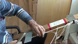 Начало вязки сети на кочерге  Часть 2