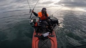 KAYAK FISHING episode 01 at orere point nz