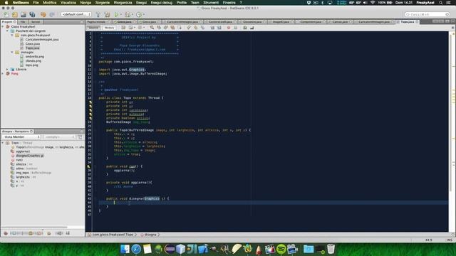 Come creare un gioco in Java #3 - Creazione di un Thread Runnable|Thread смотреть онлайн