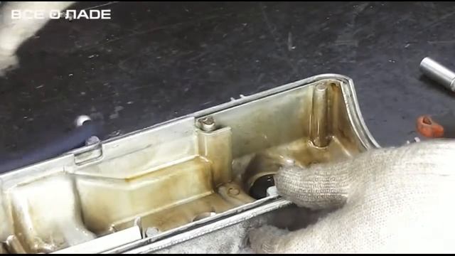 9 Замена прокладки клапанной крышки смотреть онлайн