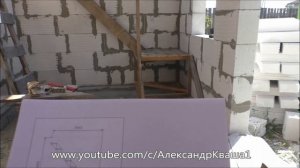 Лестница на второй этаж (черновая) своими руками