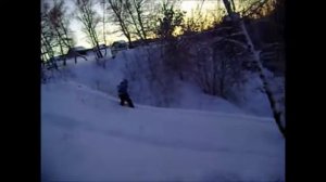 Катание на сноуборде