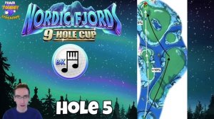 Nordic Fjords 9-Hole Cup Walkthrough, all Holes 1-9 | Golf Clash Tips & Guide