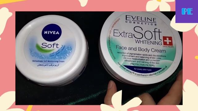 Nivea Soft Cream V/S EVELINE Extra Soft Whitening cream смотреть онлайн