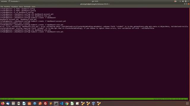 Kubernetes Dashboard sul nostro Cluster смотреть онлайн