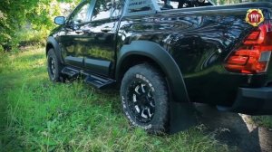 Расширители колесных арок (вынос 25 мм) Toyota Hilux (russ-artel.ru)
