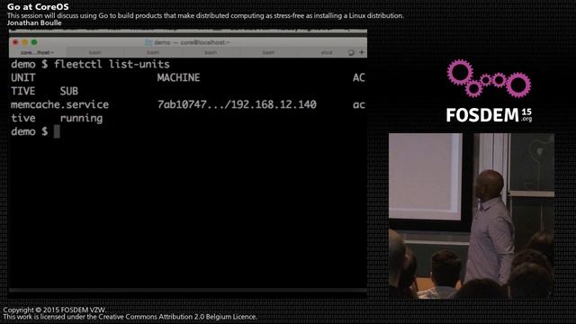 FOSDEM 2015 - Developer Room - Go - At Coreos смотреть онлайн