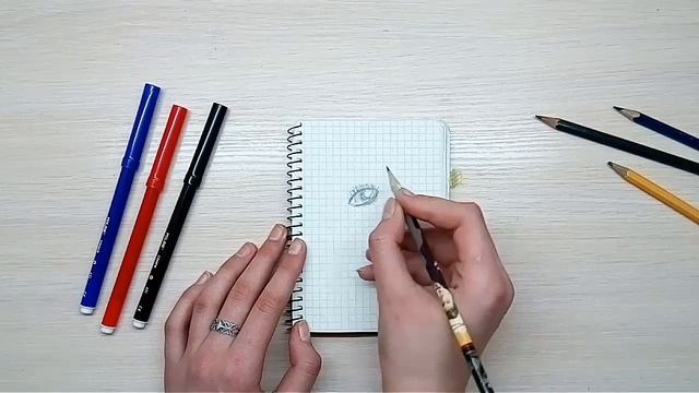 УРОК РИСОВАНИЯ/КАК Я РИСУЮ ГЛАЗ❤РИСУНОК ПРОСТЫМ КАРАНДАШОМ! смотреть онлайн