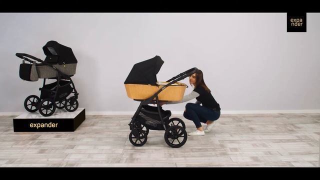 Коляска 2 в 1 и 3 в 1 EXPANDER ELITE by Riko Производство Польша смотреть онлайн