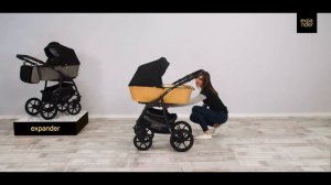 Коляска 2 в 1 и 3 в 1 EXPANDER ELITE by Riko Производство Польша