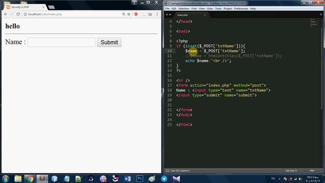 htmlentities in PHP form смотреть онлайн