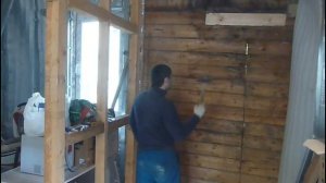 Как установить дверь или окно в деревянный дом без усадки Как это делал я