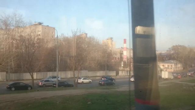 Нижний Новгорода из окна электропоезда Нижний Новгород (Московский вокзал) Пижма Nizhny Novgorod смотреть онлайн