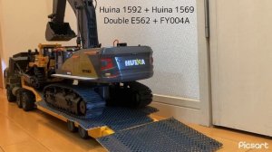 Huina 1592 + Huina 1569 + Double E562 + FY004A