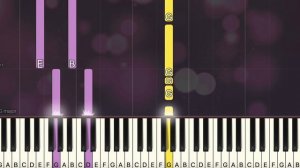 Lord Huron - The Night We Met (Easy Piano, Piano Tutorial) Sheet