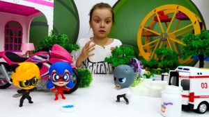 Леди Баг и Супер Кот на рыбалке. Охотники за игрушками: видео для детей.