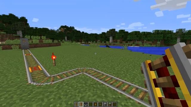Minecraft - Как сделать железную дорогу смотреть онлайн