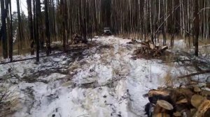 Газ 3308 садко!!!Заготовка дров (пожар)