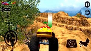 Monster Truck Games：Monster Trucks In Mud And Water - Android Gameplay